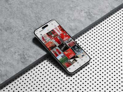  طرح لایه باز موکاپ موبایل