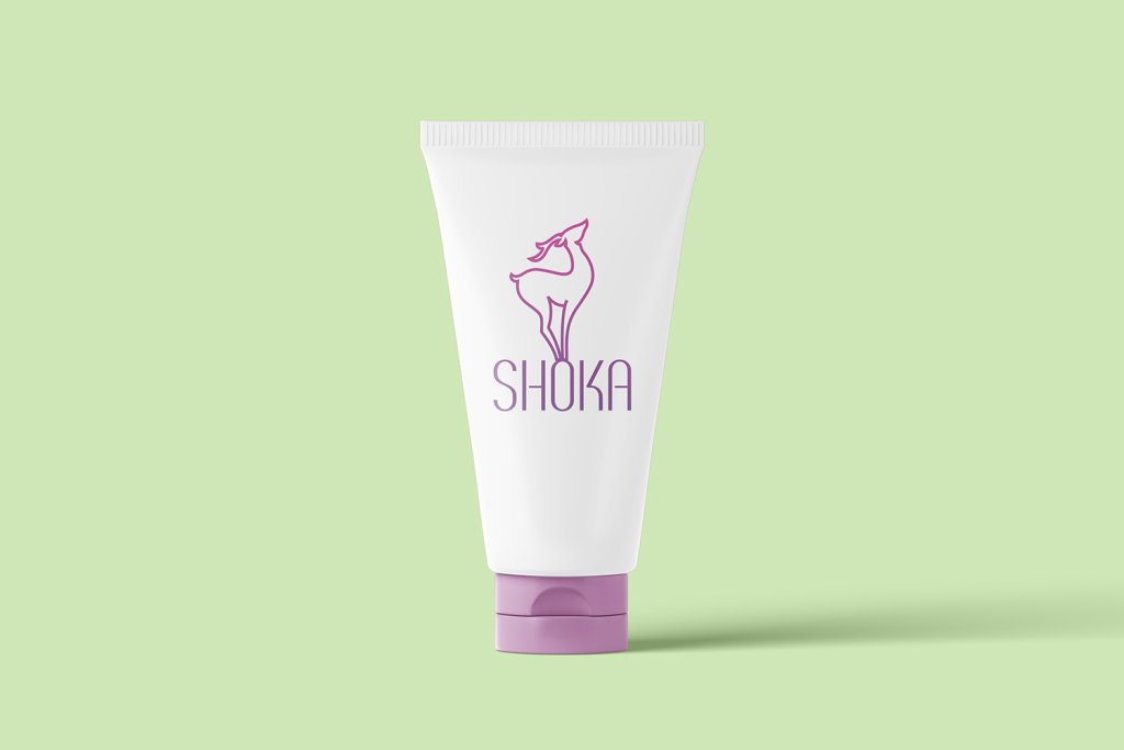  لایه باز موکاپ لوازم آرایشی بهداشتی