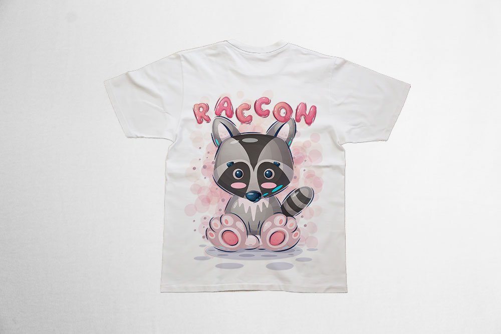 دانلود طرح لایه باز تیشرت کارتونی کودکانه با فرمت Psd و عکس راکن 