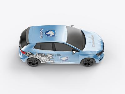  طرح لایه باز موکاپ ماشین