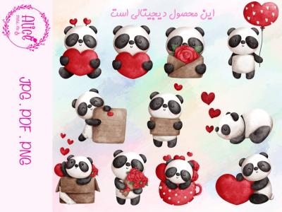 طرح بدون زمینه ولنتاین | مجموعه طرح های ولنتاینی