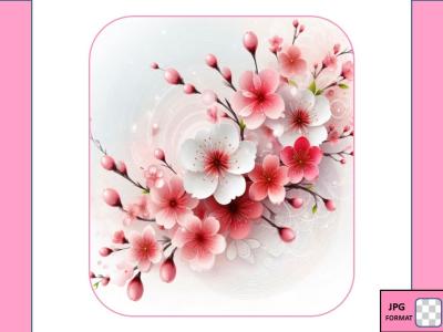 دانلود پس زمینه شکوفه بهاری با فرمت جی پی جی (jpg) در ابعاد بزرگ