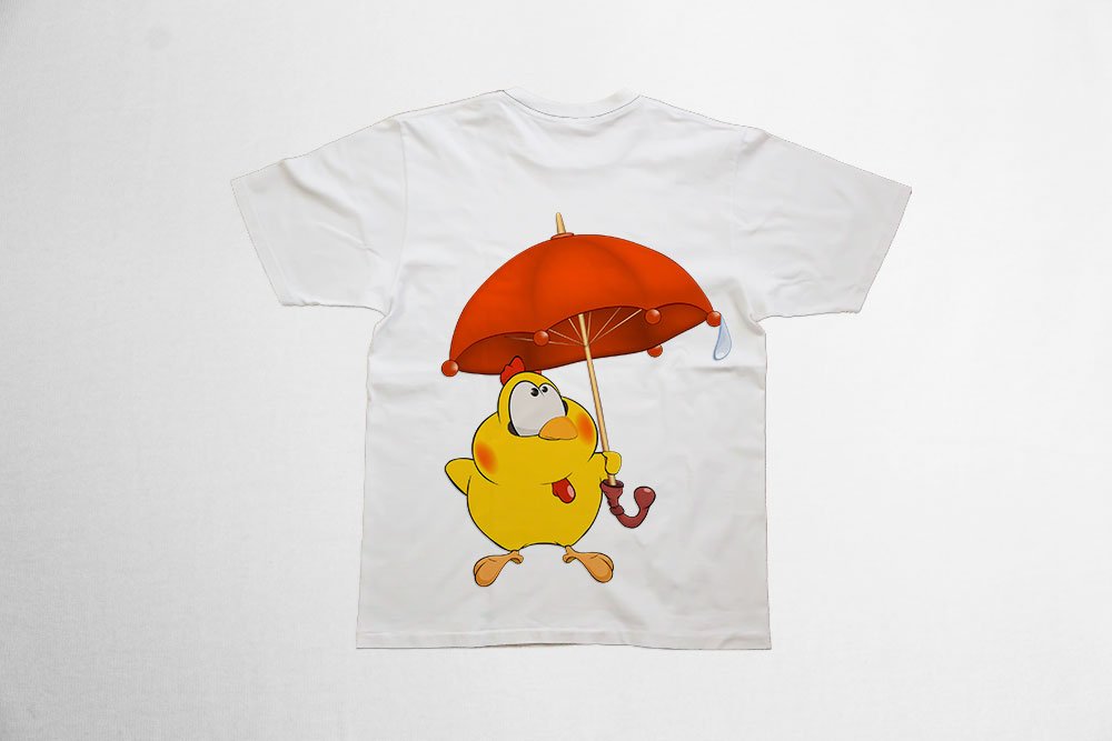 دانلود طرح لایه باز تیشرت کودکانه با عکس جوجه 