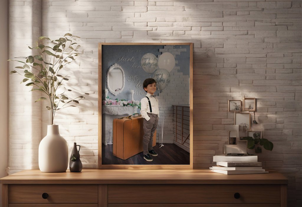  لایه باز موکاپ قاب عکس و پوستر