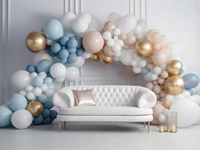 بک گراند PNG تولد کودک با کیفیت بالا مناسب آتلیه