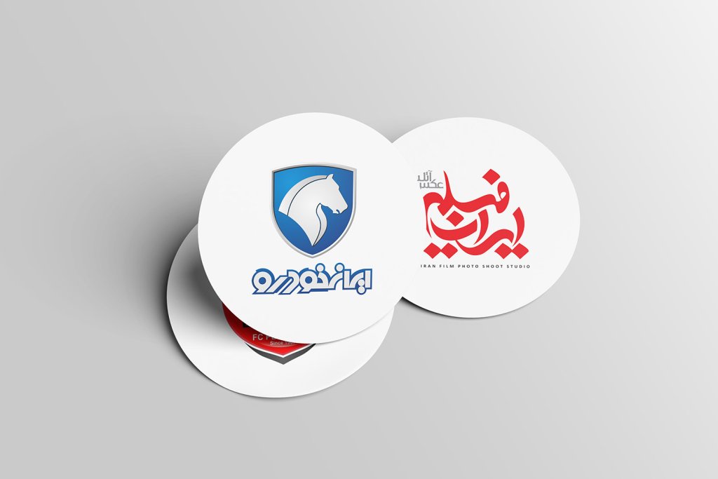  طرح لایه باز موکاپ برچسب