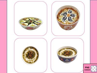 مجموعه تصاویر کاسه آش  فرمت پی ان جی (png) 