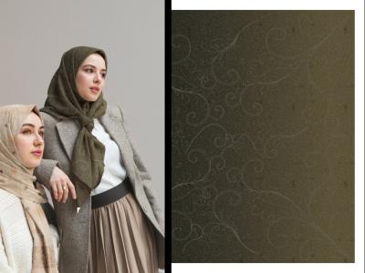 طرح لایه باز روسری قواره بزرگ