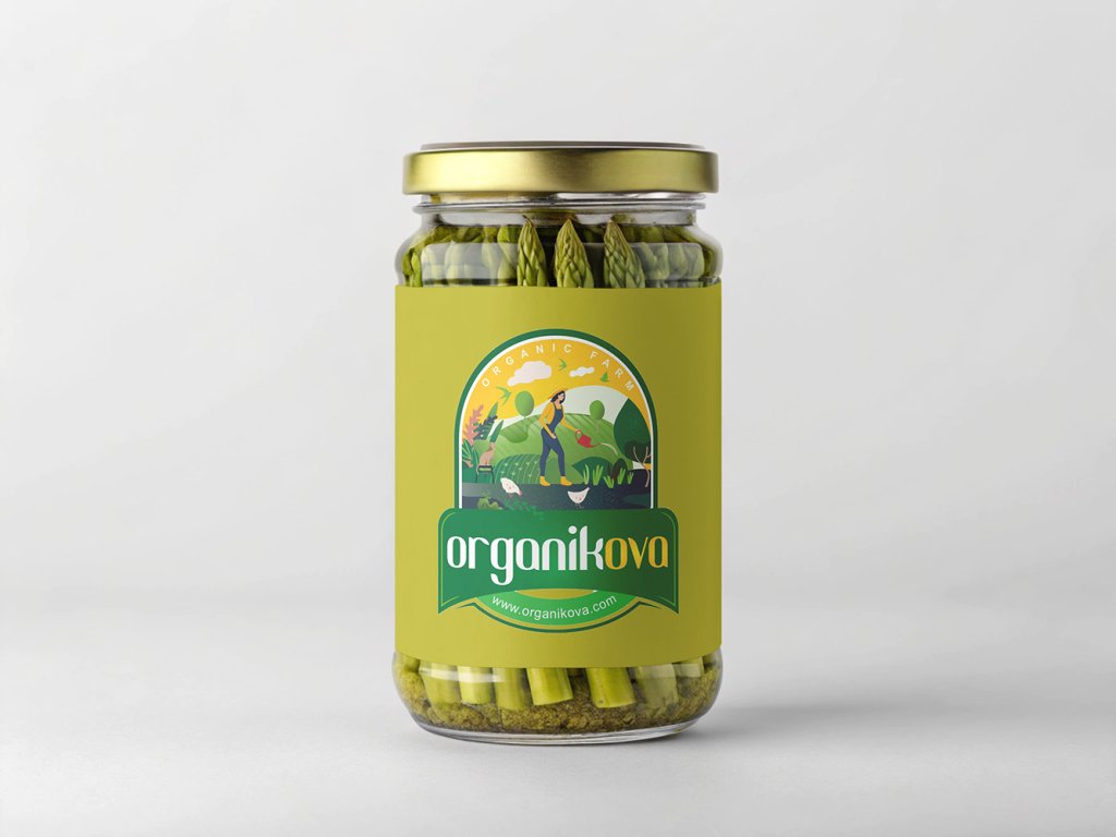  لایه باز موکاپ ظرف شیشه ای