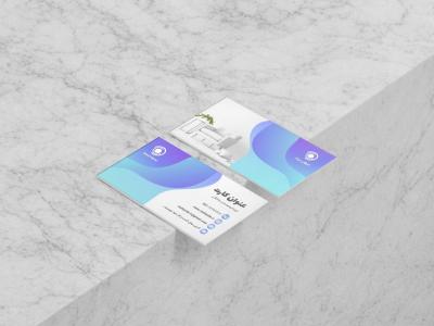 طرح لایه باز موکاپ کارت ویزیت