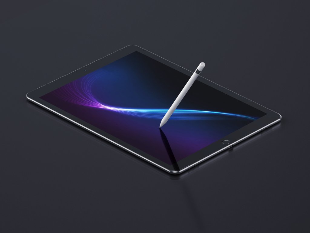 طرح لایه باز موکاپ تبلت (آیپد)