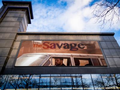 طرح لایه باز موکاپ بیلبورد