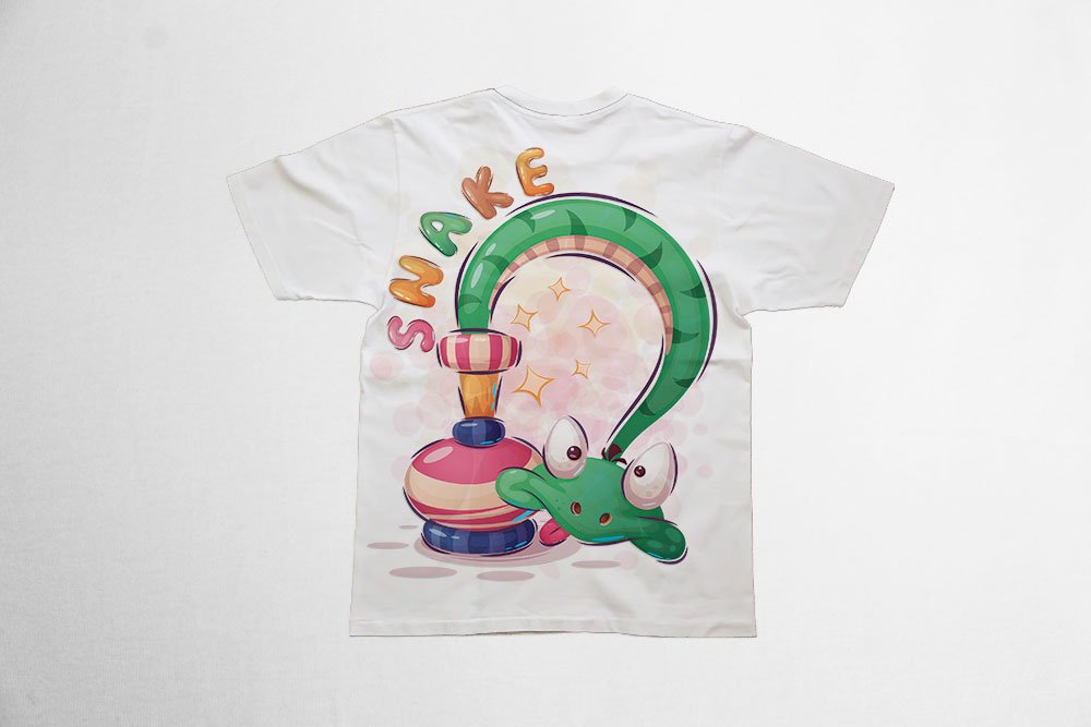 دانلود طرح لایه باز تیشرت کودکانه با عکس انیمیشنی