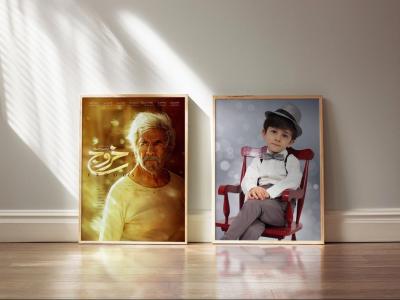  لایه باز موکاپ قاب عکس و پوستر