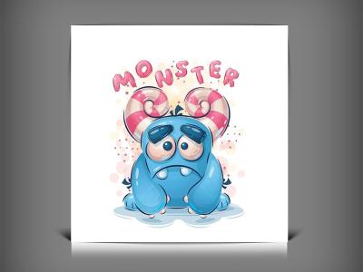 دانلود طرح وکتور حیوان کارتونی بامزه