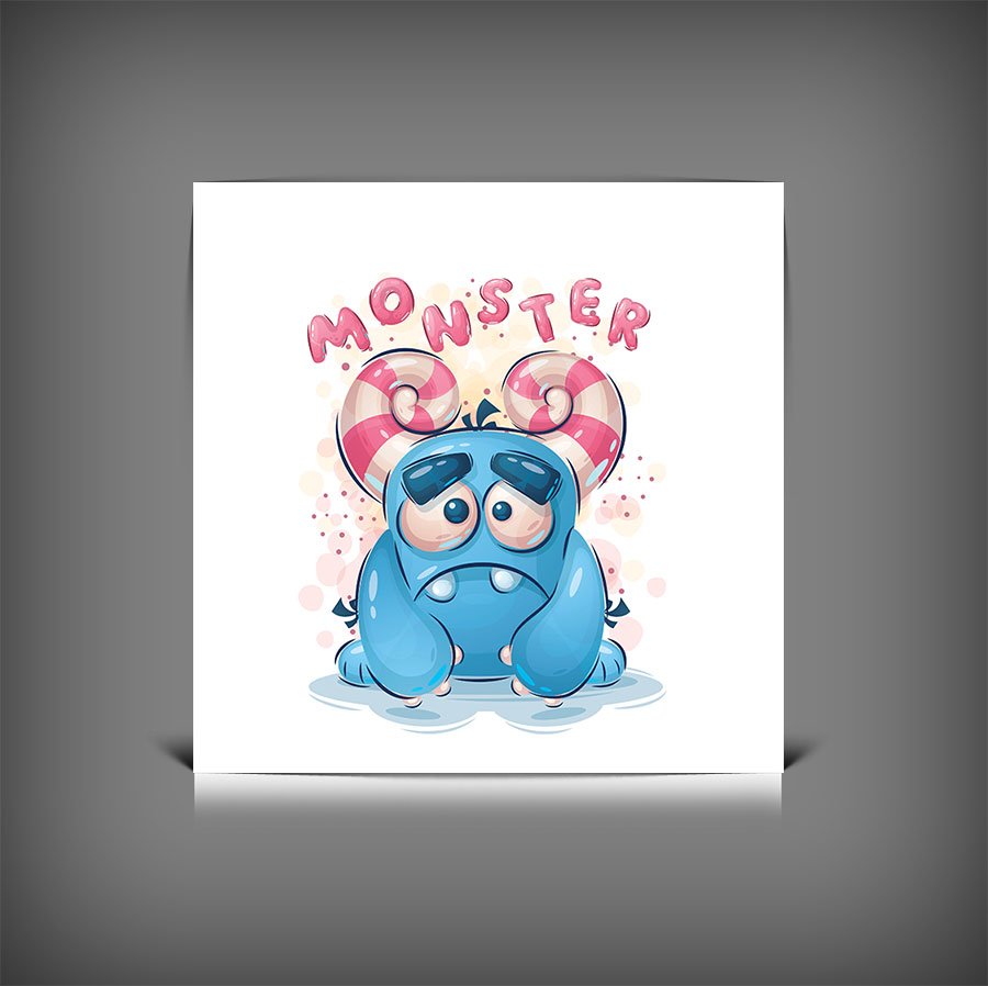 دانلود طرح وکتور حیوان کارتونی بامزه