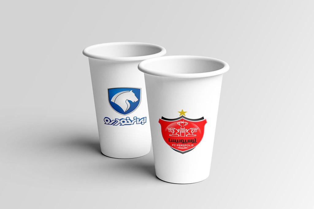  لایه باز موکاپ ماگ و لیوان