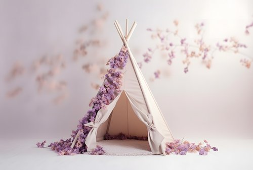 بک گراند تولد کودک PNG کیفیت بالا برای طراحی حرفه‌ای