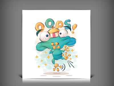 دانلود طرح وکتور حیوان کارتونی بامزه