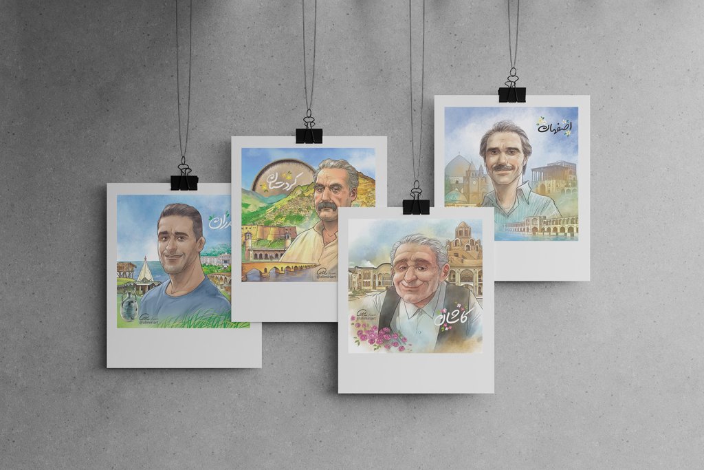  موکاپ لایه باز پوستر و کاغذ