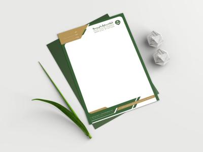 طرح لایه باز سربرگ شرکتی لایه باز