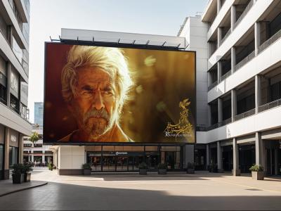  موکاپ لایه باز بیلبورد شهری