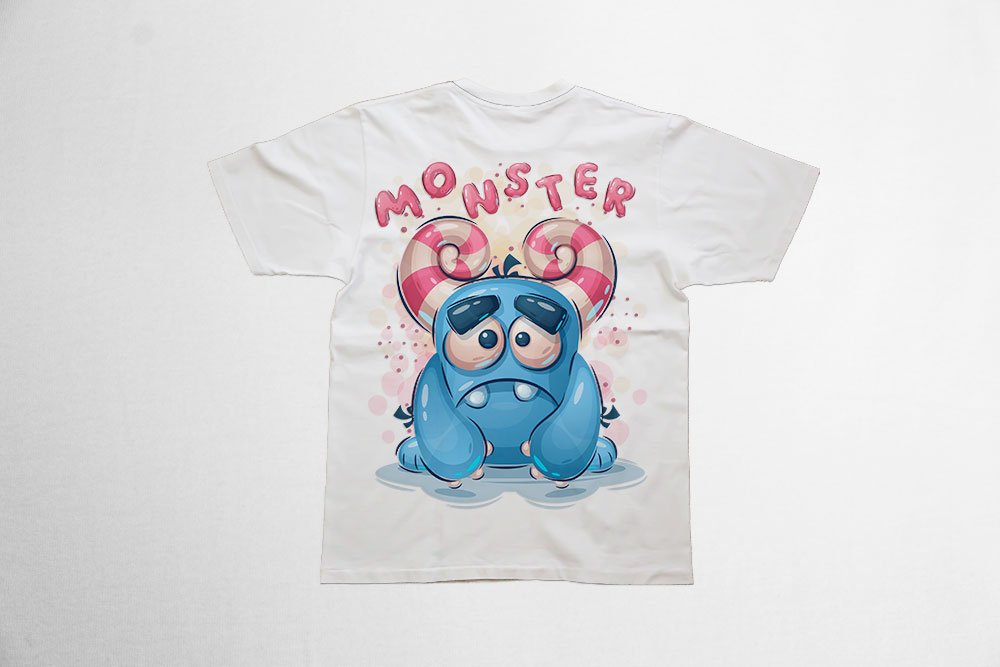 طرح لایه باز تیشرت بچگانه با عکس انیمیشنیو کارتونی