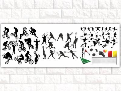 مجموعه وکتور حرکات ورزشی 