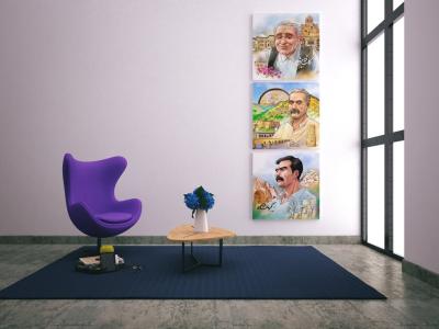  لایه باز موکاپ قاب عکس و پوستر