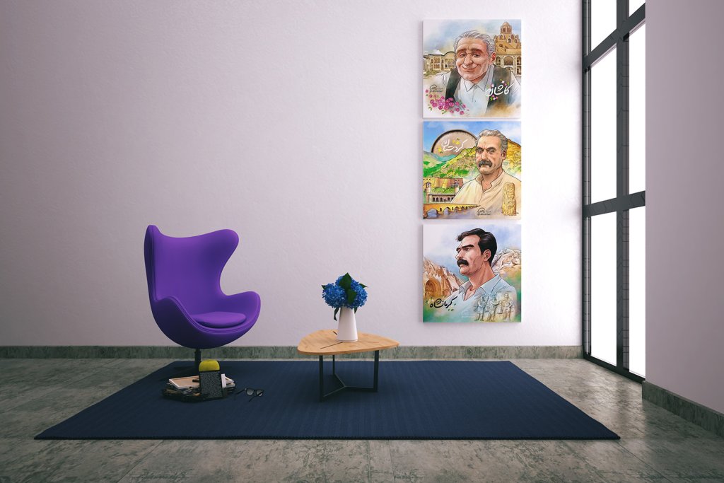  لایه باز موکاپ قاب عکس و پوستر