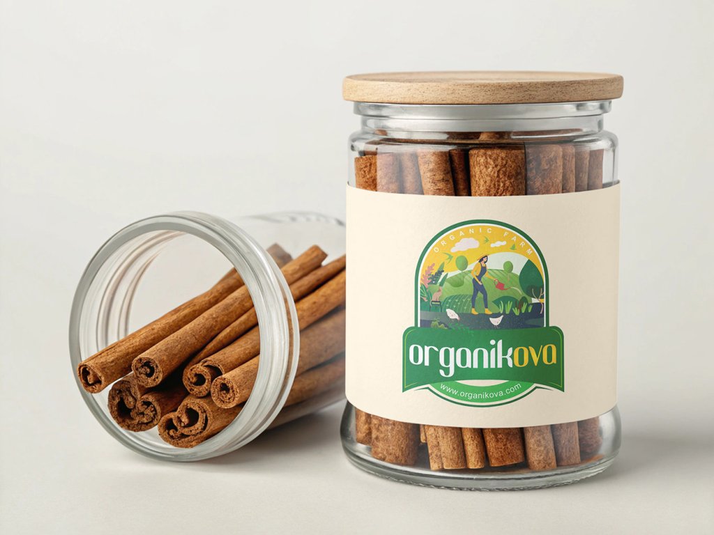  لایه باز موکاپ ظرف شیشه ای