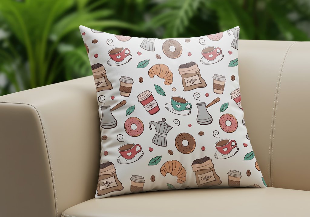  طرح لایه باز موکاپ بالش و کوسن