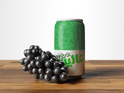  لایه باز موکاپ قوطی نوشیدنی