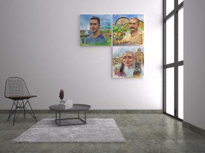  لایه باز موکاپ قاب عکس و پوستر