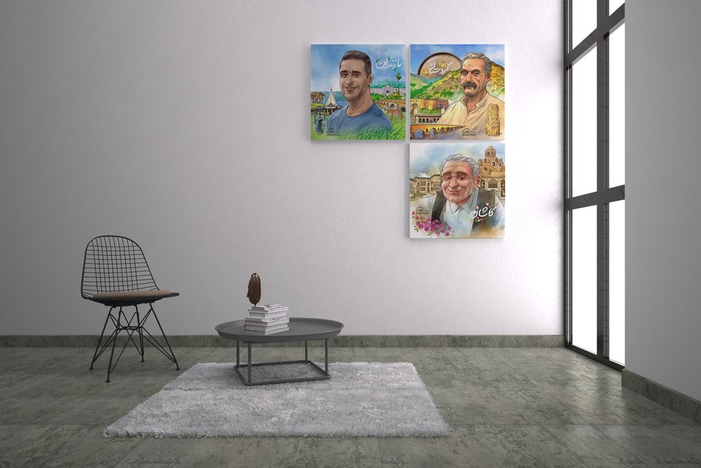  لایه باز موکاپ قاب عکس و پوستر