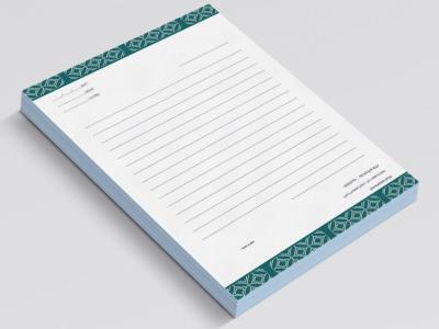 سربرگ اسلیمی سبز کد 9588