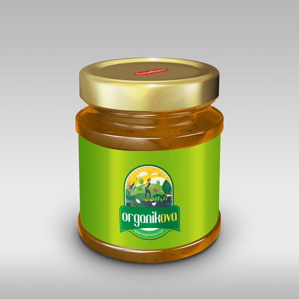  لایه باز موکاپ ظرف شیشه ای