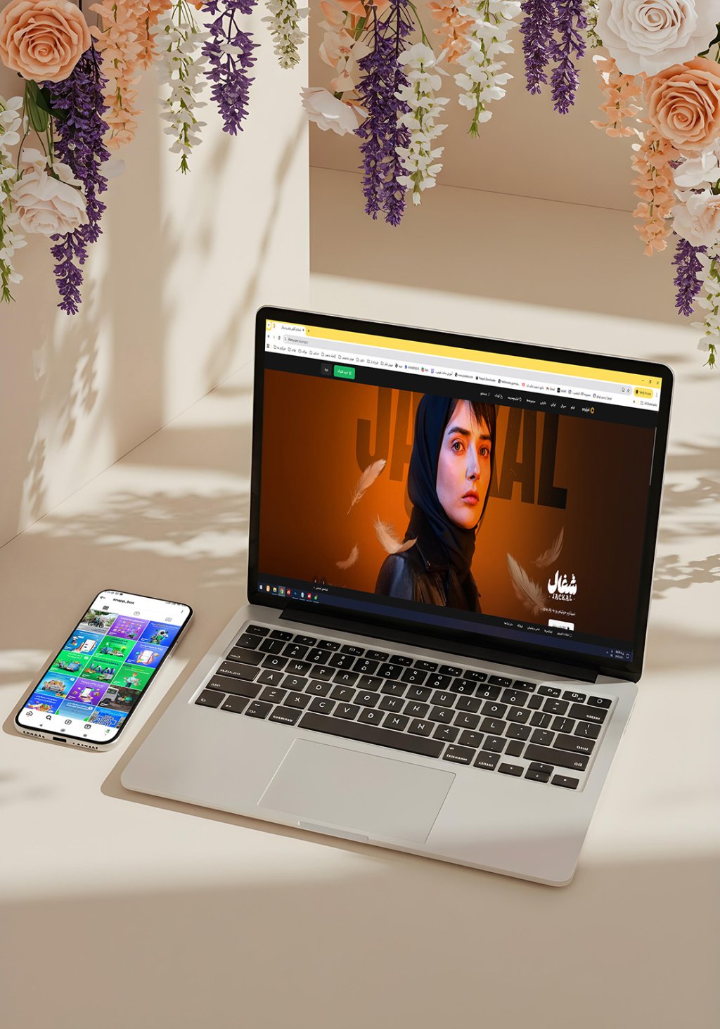  طرح لایه باز موکاپ لپ تاپ
