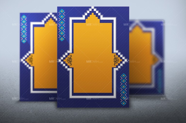 طرح-لایه-باز-بکگراند-و-حاشیه-خام-اسلیمی