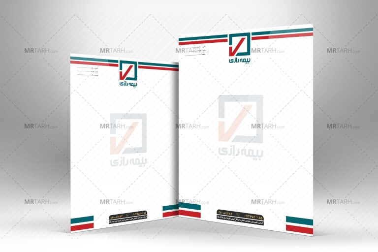 دانلود-طرح-لایه-باز-سربرگ-بیمه-رازی-