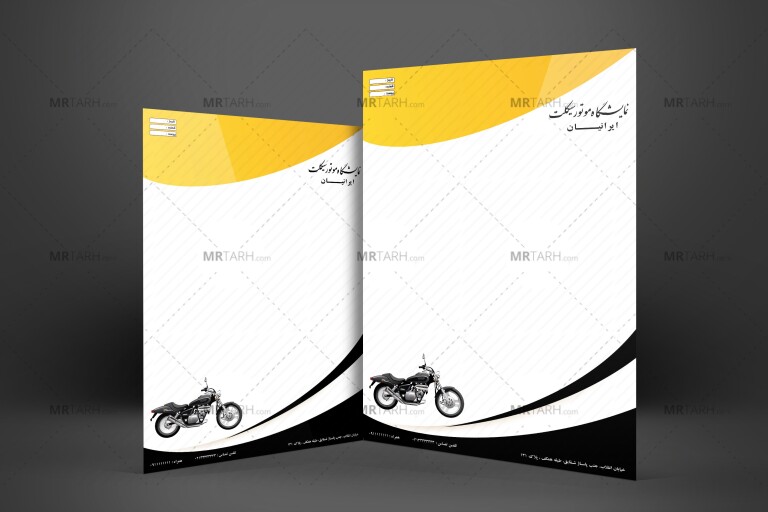 طرح-سربرگ-فروشگاه-موتور-سیکلت-