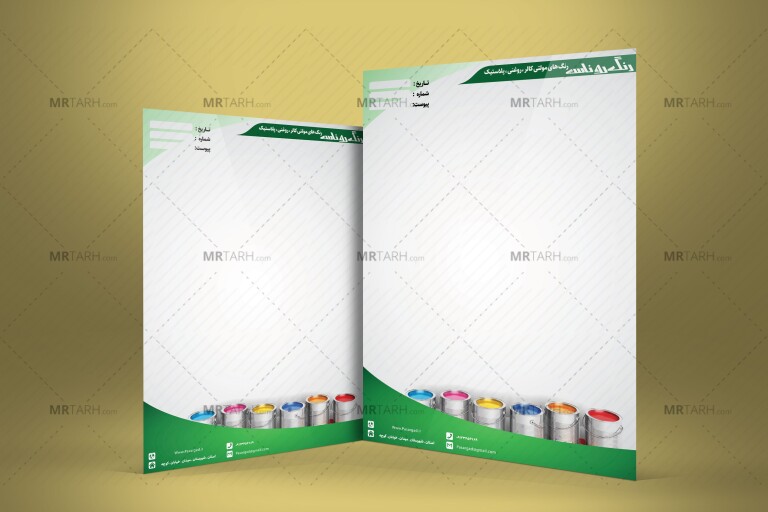 طرح-لایه-باز-سربرگ-رنگ-فروشی-با-فرمت-Psd-