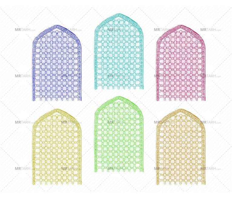 طرح-اسلیمی-ضریح