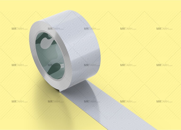 موکاپ-لایه-باز-چسب-پهن