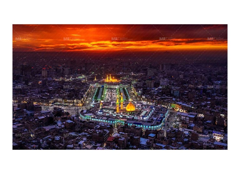 دکور-و-پشت-منبر-کربلا-محرم