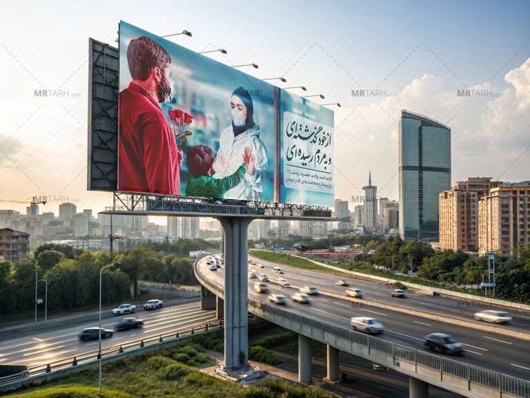 موکاپ-لایه-باز-بیلبورد