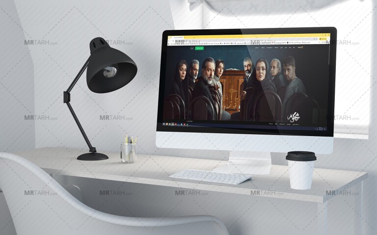 موکاپ-لایه-باز-مانیتور