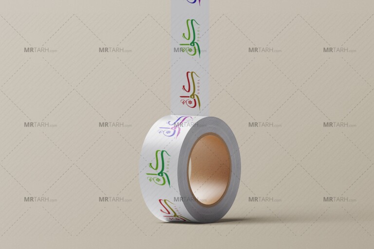 موکاپ-لایه-باز-چسب-پهن-تبلیغاتی