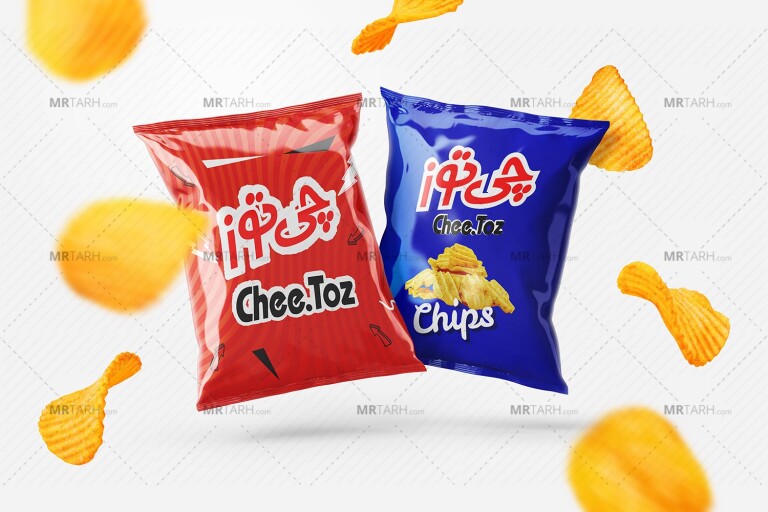 موکاپ-لایه-باز-بسته-بندی-چیپس-و-پفک