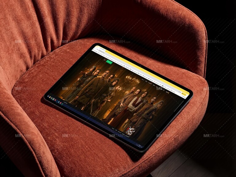 موکاپ-لایه-باز-تبلت